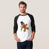 Dancing Gingerbread Man T-Shirt (Vorne ganz)