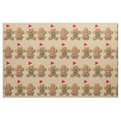 Dancing Gingerbrot Cookies Stoff (Fat Quarter (45,7 x 55,9 cm))