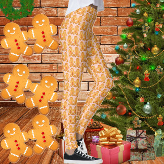 Dancing Gingerbrot - Weihnachtsfeiern Leggings