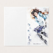 Dancing Girl 2 Card (Außenseite Aufgefaltet)