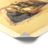 Dancing girls at Cairo Poster (Ecke)