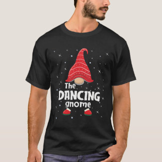 Dancing Gnome Familie Matching Weihnachtsgeschenk T-Shirt