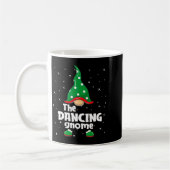 Dancing Gnome Family Matching Christmas Funny Paja Kaffeetasse (Links)