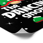 Dancing Gnome Family Matching Christmas Funny Paja Poster (Ecke)