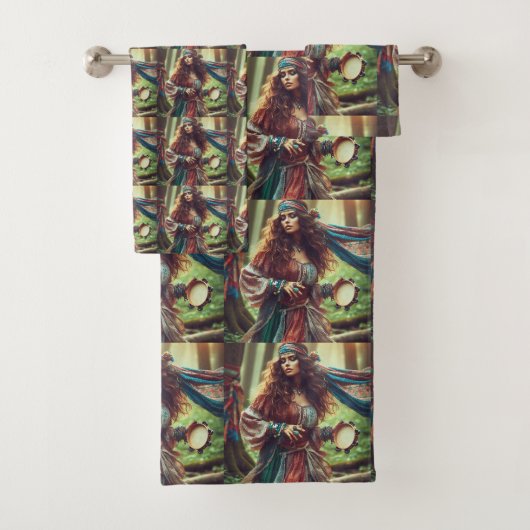 DANCING GYPSI BADHANDTUCH SET (Insitu)