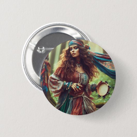 DANCING GYPSI BUTTON (Vorne & Hinten)