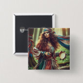 DANCING GYPSI BUTTON (Vorne & Hinten)