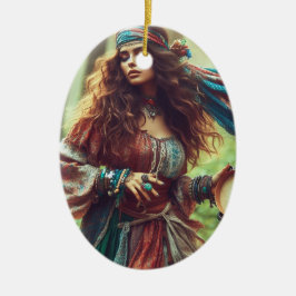 DANCING GYPSI KERAMIK ORNAMENT