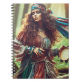 DANCING GYPSI NOTIZBLOCK (Vorderseite)