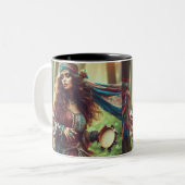 DANCING GYPSI ZWEIFARBIGE TASSE (Vorderseite Links)