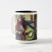 DANCING GYPSI ZWEIFARBIGE TASSE (Vorderseite Links)