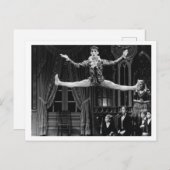 Dancing Harlequin Postcard Postkarte (Vorne/Hinten)