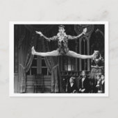 Dancing Harlequin Postcard Postkarte (Vorderseite)