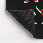 Dancing Hearts Dance Challenge Valentinstag Boys Mousepad (Ecke)