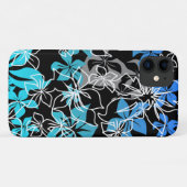 Dancing Hibiskus Hawaiian Blend Blend Blau Case-Mate iPhone Hülle (Rückseite (Horizontal))