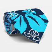 Dancing Hibiskus Hawaiian Necktie Krawatte (Gerollt)