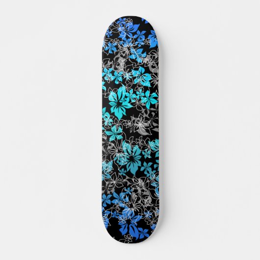 Dancing Hibiskus Skateboard (Vorne)
