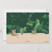 Dancing Hippo Einladung (Rückseite)