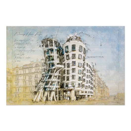 Dancing House Poster (Vorderseite)