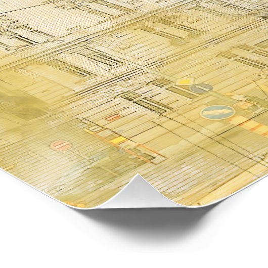 Dancing House Poster (Ecke)