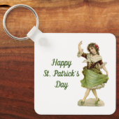 Dancing Irish Lass Keychain Schlüsselanhänger (Vorderseite)