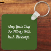 Dancing Irish Lass Keychain Schlüsselanhänger (Rückseite)