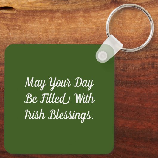 Dancing Irish Lass Keychain Schlüsselanhänger (Rückseite)