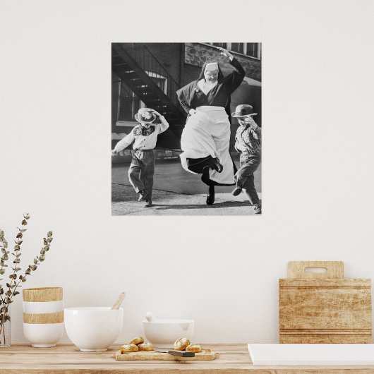 Dancing Irish Poster (Küche)