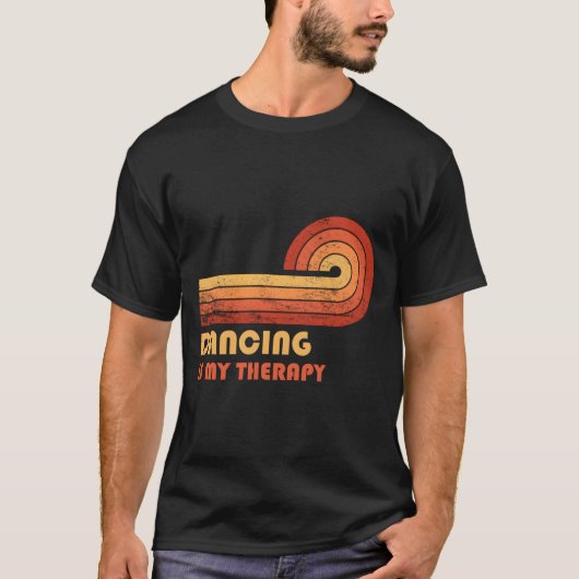 Dancing Is My Therapy T-Shirt (Vorderseite)