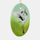 Dancing Japanese Cranes Holiday Ornament (Rechts)