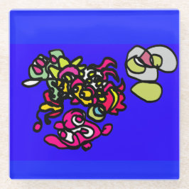 Dancing jellyfishes  glasuntersetzer