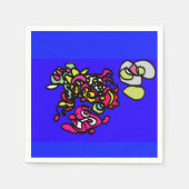 Dancing jellyfishes  serviette (Vorderseite)