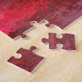Dancing Lady in Red - Abstraktes Original Malerei Puzzle (Seite)