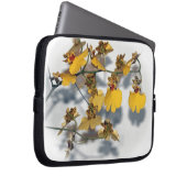 Dancing Lady Yellow Oncidium Orchio Laptopschutzhülle (Vorne Rechts)