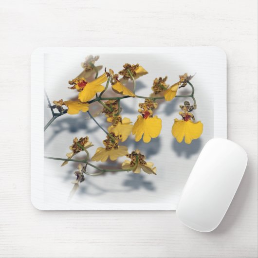 Dancing Lady Yellow Oncidium Orchio Mousepad (Mit Mouse)