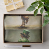 Dancing Leprechaun Irish Portrait FD6L Decoupage Seidenpapier (Geschenk)