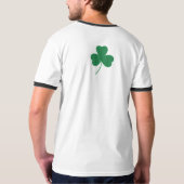 "Dancing Leprechuns & Rainbow - St. Patrick's Day T-Shirt (Schwarz voll)