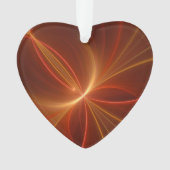 Dancing Light Modern Abstraktes Fraktal Kunst, Dic Ornament (Vorderseite)