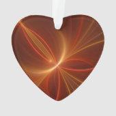 Dancing Light Modern Abstraktes Fraktal Kunst, Dic Ornament (Rückseite)