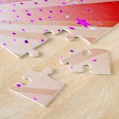 Dancing Lights Puzzle mit schönem Tänzer. (Seite)