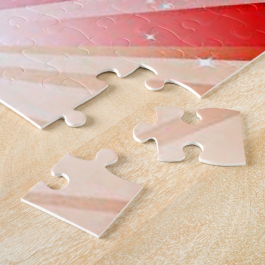 Dancing Lights Puzzle mit schönem Tänzer. (Seite)