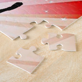 Dancing Lights Puzzle mit schönem Tänzer. (Seite)