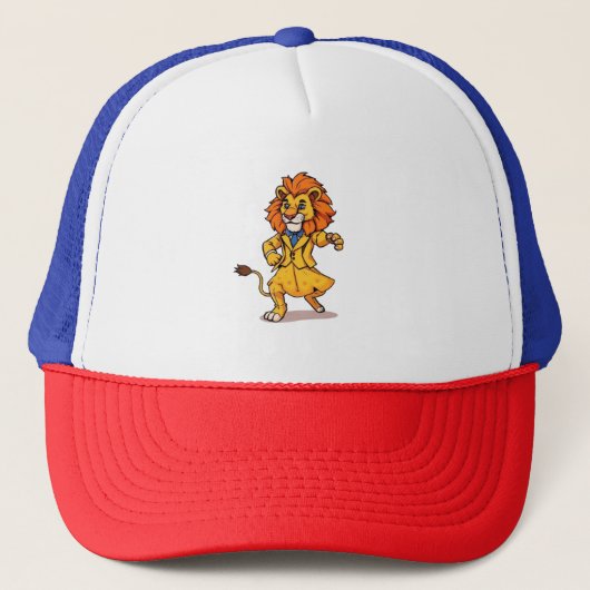 Dancing Lion Truckerkappe (Vorderseite)