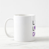 Dancing Live Liebe Dance Queen Dancer Gift Idee Kaffeetasse (Links)