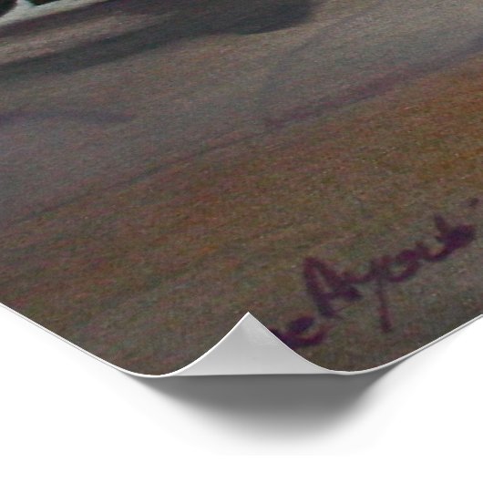 "Dancing Maidens, Skiathos" Poster (Ecke)