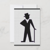 Dancing Man Card (Vorderseite)
