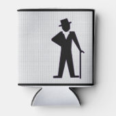 Dancing Man Customizable Bachelor Party Dosenkühler (Vorderseite)