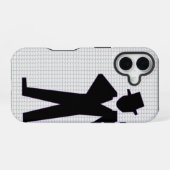 Dancing Man iPhone 16 Hülle (Rückseite (Horizontal))