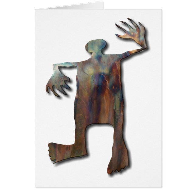 Dancing Man Kupfer (Vorne)
