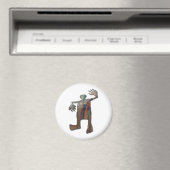 Dancing Man Kupfer Magnet (In Situ (Geschirrspüler))